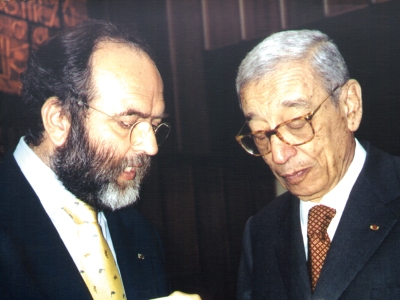 Michele Capasso e Boutros Ghali